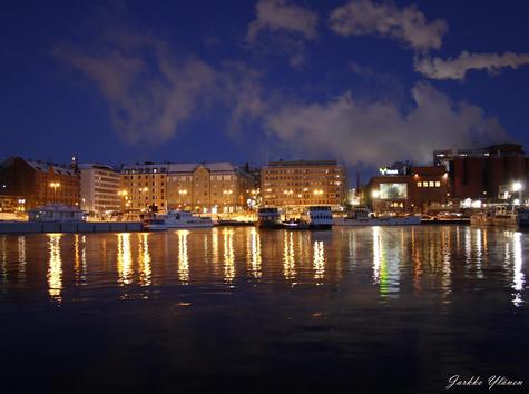 Laukontorin tunnelmaa