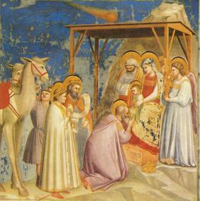 Itämaan tietäjät (Giotto di Bondone)