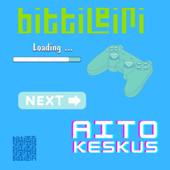 Bittileiri next level loading to aitokeskus peliohjain