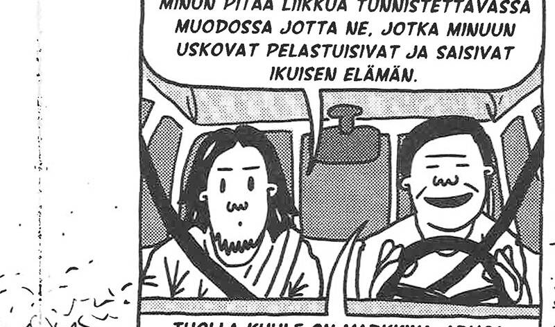 Mustavalkoisen valokuvan yksi ruutu.