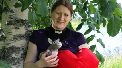 Kehitysvammaistyön pastori Krista Rantanen.