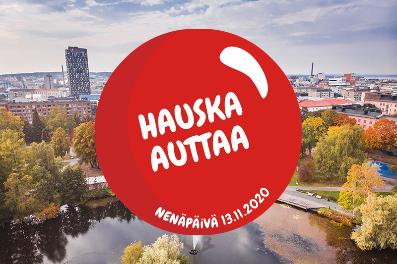Nenäpäivä-hyväntekeväisyyskampanjan logo.