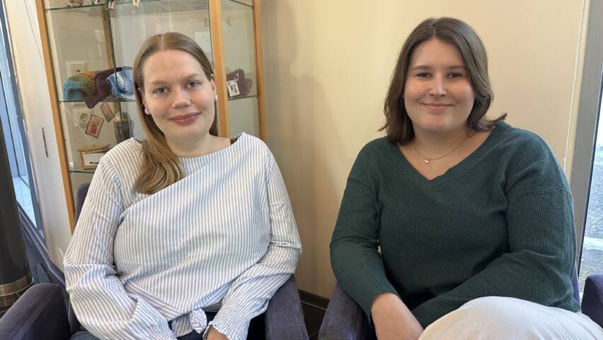 Tuulia Kokkonen ja Liisa Nurminen