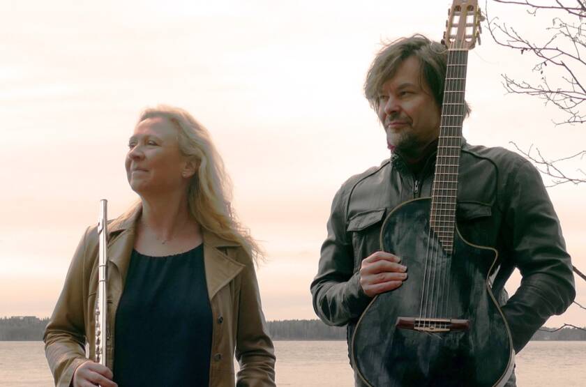 Serafiina Kämi ja Mika Sihvonen